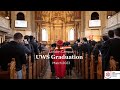 Uws london campus  graduation 2023