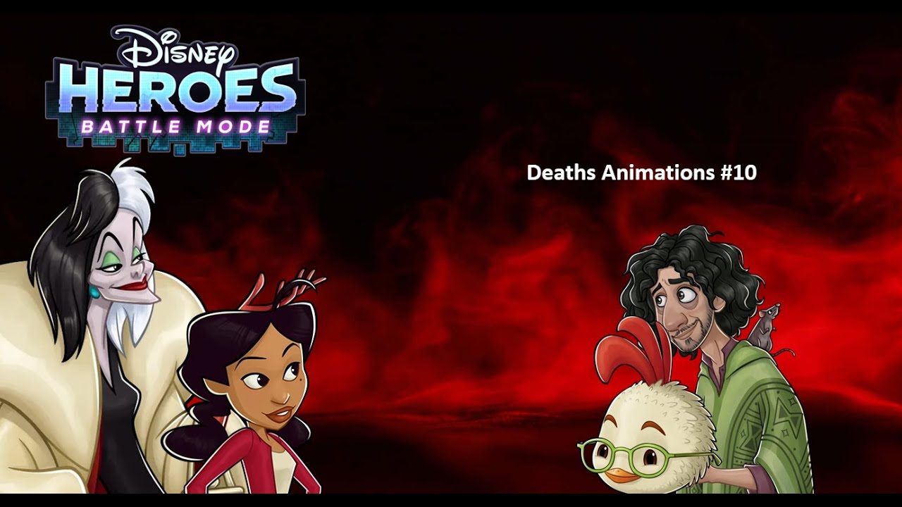 Disney Heroes Battle Mode - Deaths/Defeats Animations (Part 10)