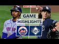 New York Mets vs. Tampa Bay Rays Highlights | May 14, 2021 (Peterson vs. Glasnow)