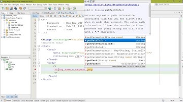 Implicit Object  (Request and Response) with Practical