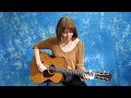 Molly Tuttle plays Little Pine Siskin on a Pre-War Guitars 000 Mahogany