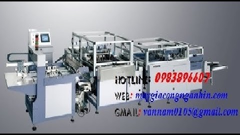 Máy làm bìa cứng tự động KC-450A