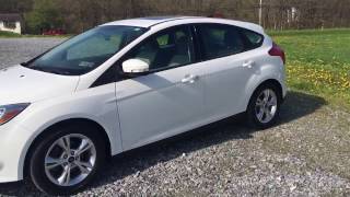 2014 Ford Focus SE HATCHBACK WITH BLUE TOOTH & POWER SUNROOF