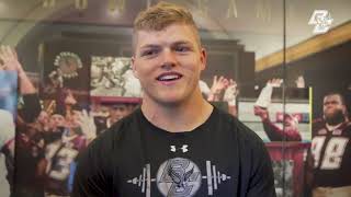 Football: Sparacio Media Availability (Sept. 3, 2019)