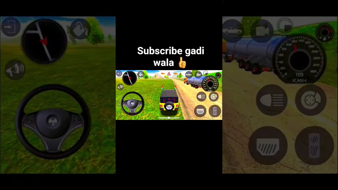 Modified Mahindra 😈Thar Car 😱Games: Indian Cars ( Gadi Wala Game ) Thar Wala Android Gameplay