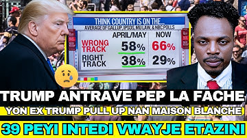MOVE NOUVEL PI RED POU DONALD TRUMP,GWO RAPO SOTI SOU HAITI,YON EX TRUMP NAN WHITE H.