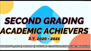 SLA VIRTUAL RECOGNITION FOR THE SECOND QUARTER S.Y. 2020 - 2021 | 02-19-2021