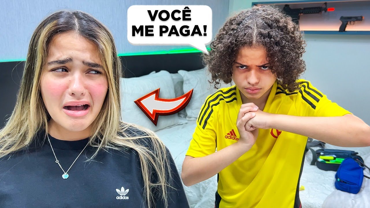 RYAN E LORRAYNE BRIGARAM FEIO NA FRENTE DOS PAIS 😱😱😱