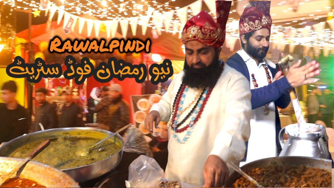 Ramzan Sehri at new Food Street chandni chowk Rawalpindi | akbar g paye & Nihari |Ramzan series 2025