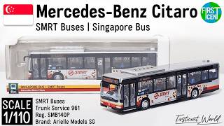 Unbox1110 Mercedes-Benz Citaro, Smrt Buses Pixel Livery Arielle Models Sg Singapore Bus