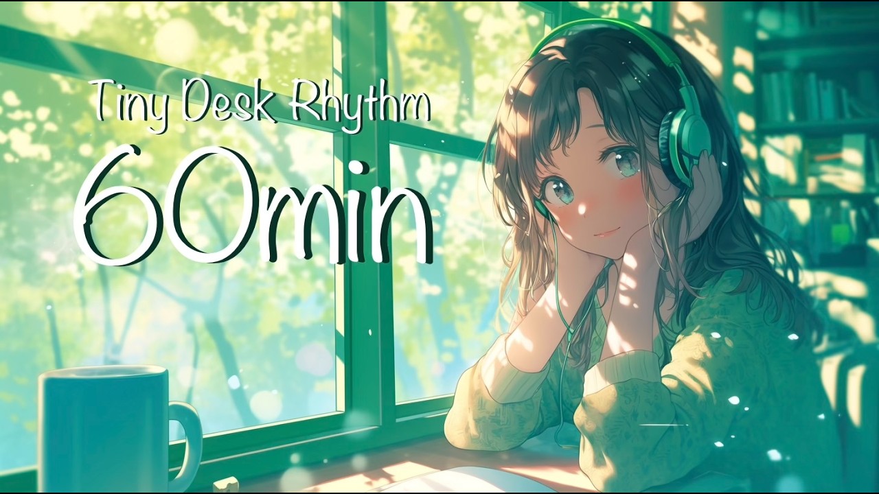 Youtube Ryth Desk Tiny Desk Rhythm – Cute Kawaii Chill Pop/Pixel Electro/Study & Work BGM ...