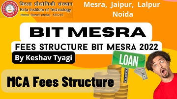BIT MCA FEE STRUCTURE 2022 😲😱 | Loan Process | Fully Explained ✅