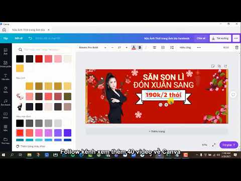 Cách tạo ảnh bia Facebook đẹp, ảnh đăng facebook đơn giản bằng Canva tăng tương