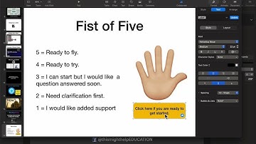 Keynote for Digital Portfolios (Tutorial) - Creating internal links with Keynote on Mac