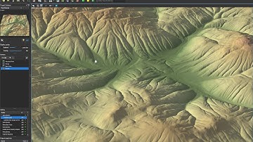 Build 4019 Editing an 8k terrain in realtime