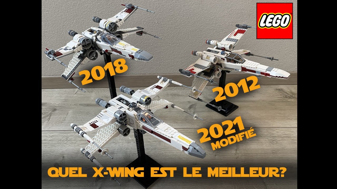 LEGO Star Wars X-Wing Fighter 1999-2021 Comparison 7140, 4502, 6212,  9493, 75218 & 75301! 