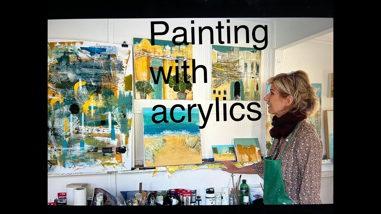 Painting with Acrylics YouTube