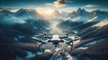 Flying Over the Alps with DJI Mavic 2: Breathtaking Aerial Drone Footage