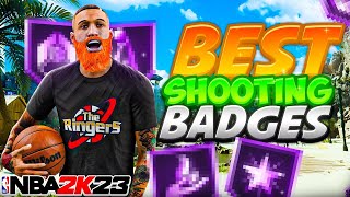 Best Shooting Badges NBA 2K23 Next-Gen | Current-Gen!