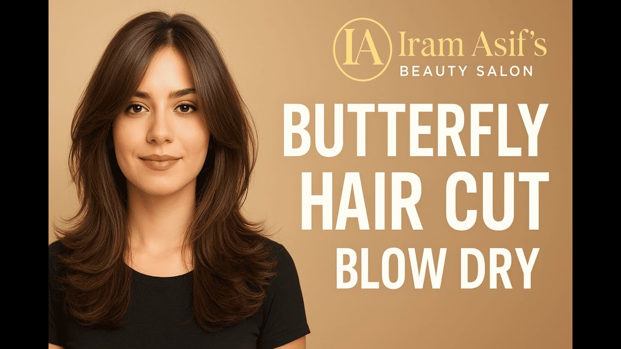 Streaming Live | Butterfly Haircut Tutorial | Trendy Layered Style | Iram Asif’s Beauty Salon
