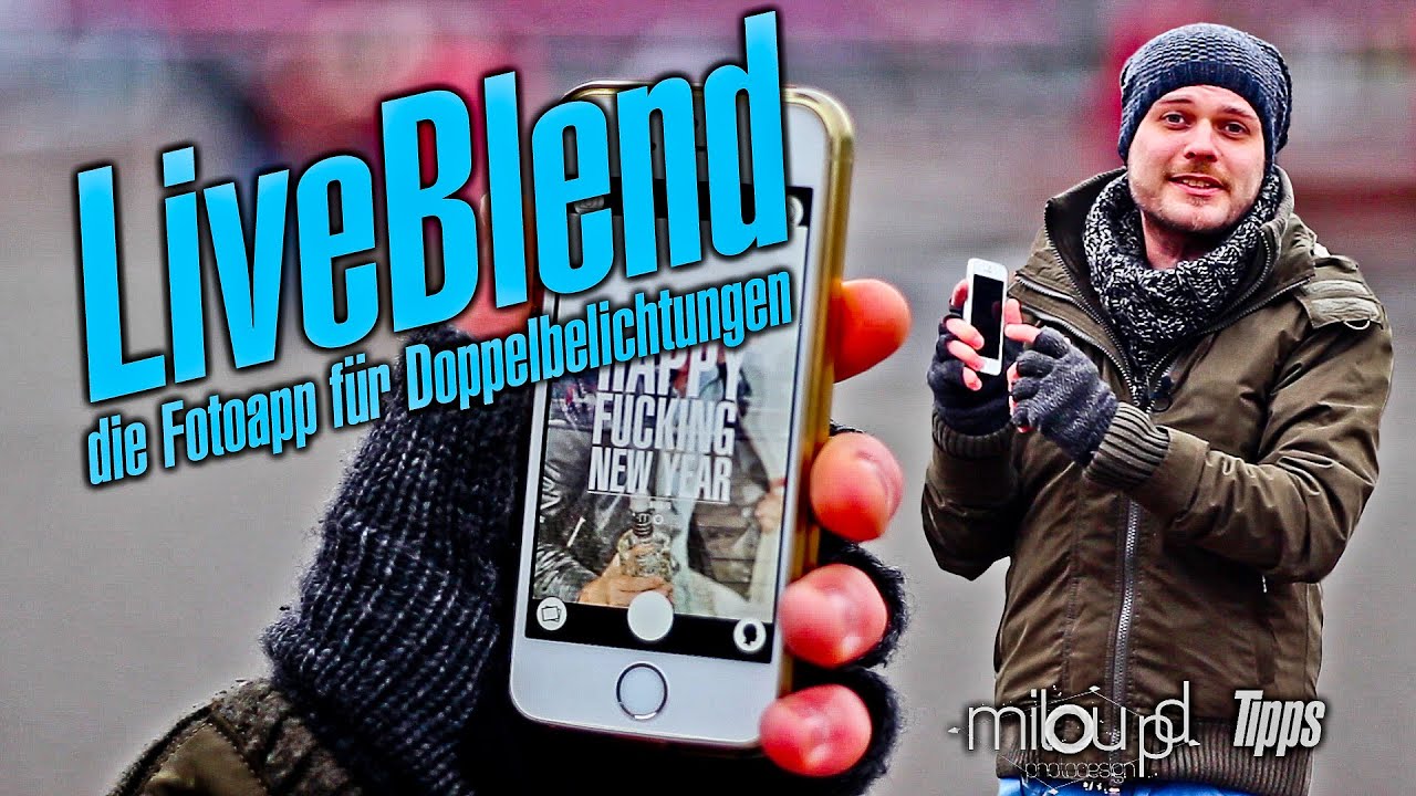 LiveBlend, die Fotoapp für Doppelbelichtungen | Milou PD Tipps/Review