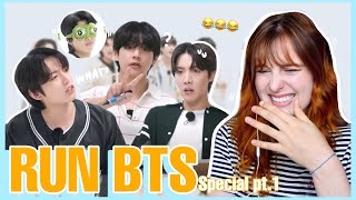 Reacting to Run BTS 2022 Special Episode Telepathy Part 1 | CATCHING UP ON BTS | BTS REACTION