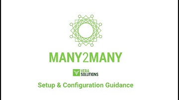 Many2Many | Technical (Setup & Configuration) Walkthough