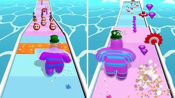 Color Sprint 3D All Android IOS Levels walkthrough Gameplay lvl 1-3