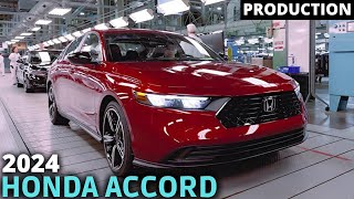 2024 Honda Accord | USA Car Factory - Production (4K)