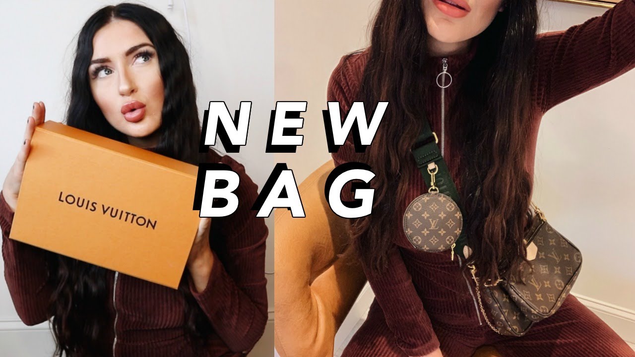 NEW BAG UNBOXING!!! The Louis Vuitton Multi Pochette Accessoires First Impressions! || Sarah ...