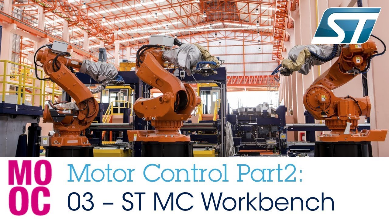 Motor Control Part 2 3 ST Motor Control Workbench handson YouTube