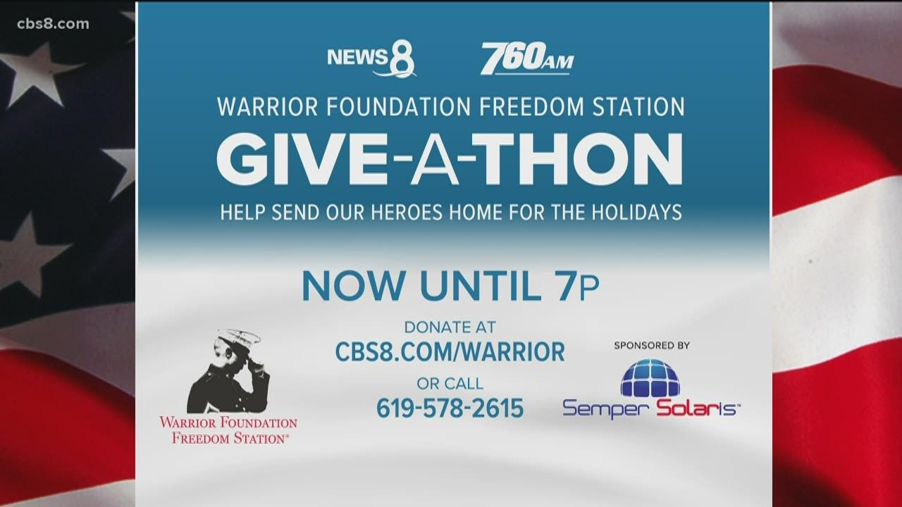 Warrior Foundation Freedom Station Giveathon | Nov 20, 2020