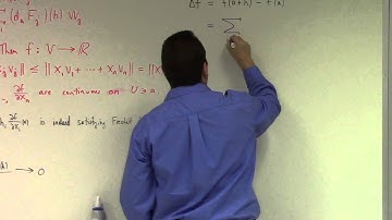 Advanced Calculus: Lecture 5 part 1: continuous differentiabilty and chain rule