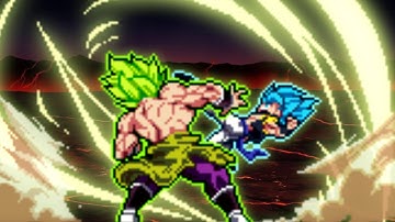 Broly DBS V2 OP(New) VS Gogeta DBS OP in Jump Force Mugen