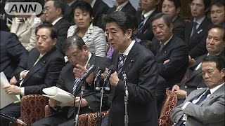 年金積立金の運用比率変更リスクに反論　安倍総理(15/02/20)