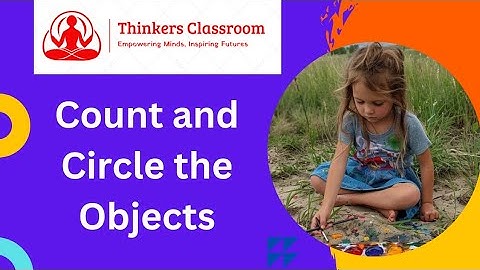 count the objects and colour the correct number