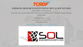 21 May 2026 Emerging Research Institutions Virtual Roundtable