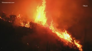 At least 10 people dead in California wildfires