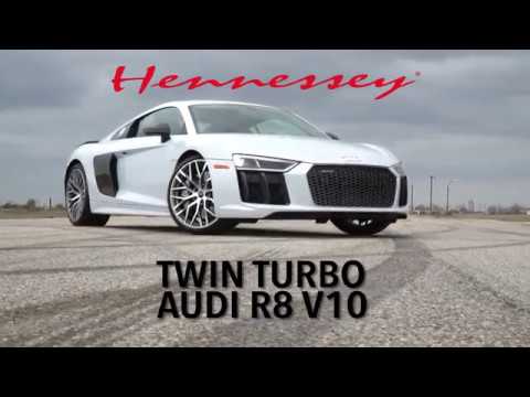 Audi R8 V10 Twin Turbo Test Drive with John Hennessey