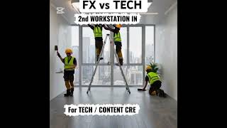 FOREX TRADER vs TECH WORKSTATION INSPO #designerinspiration #interiordesign #forex #tech #home