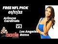 NFL Picks - Arizona Cardinals vs Los Angeles Rams Prediction, 1/17/2022 Playoffs NFL Best Bet Today
