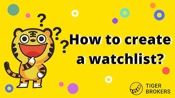 How to Create a Watchlist - Tiger Bite-sized Tutorials