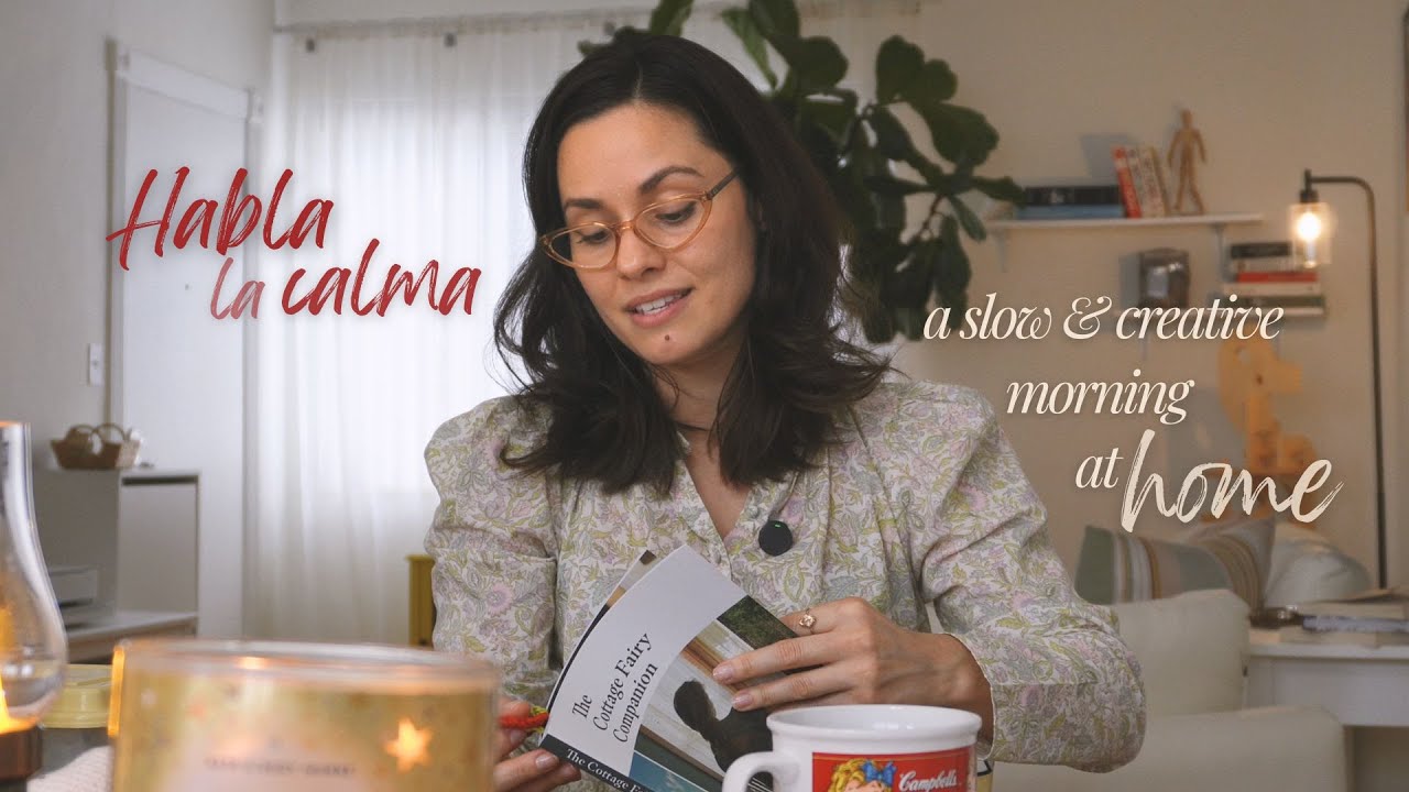 Construyendo una VIDA más SIMPLE y PAUSADA 🌸🍃| Mañana CREATIVA en casa ✨