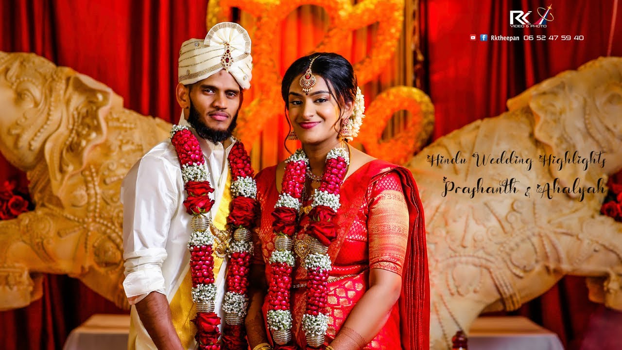 Hindu Wedding Highlights PrashanthAhalyah Rktheepan 0652475940