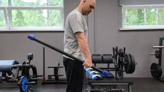 Wrist Radial & Ulnar Deviation with Weighted Bar | Epicondylitis Rehab Exercise