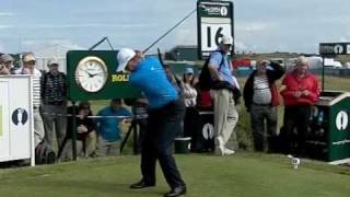 ERNIE ELS SLOW MOTION 16TH TURNBERRY OPEN 2009 2