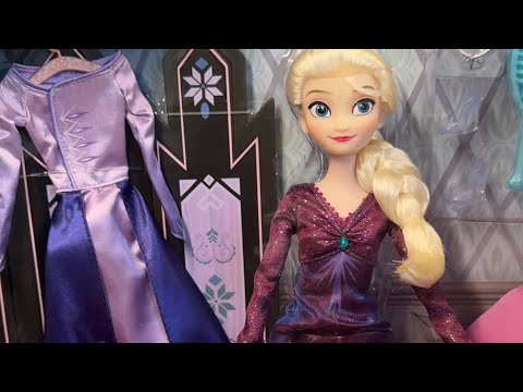 Frozen 2 Elsa Bedroom Doll & Playset Review! - YouTube