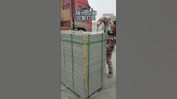 Granite packing and loading#granite