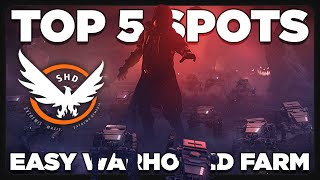 TOP 5 Mini Warhound Spots ~ Easy Houndsman Farming | Tips & Tricks Halloween Event | The Division 2