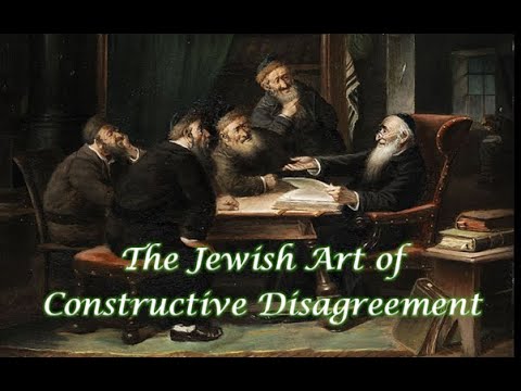 "The Jewish Art of Constructive Disagreement" - webinar with Daniel Taub & Natasha Hausdorff